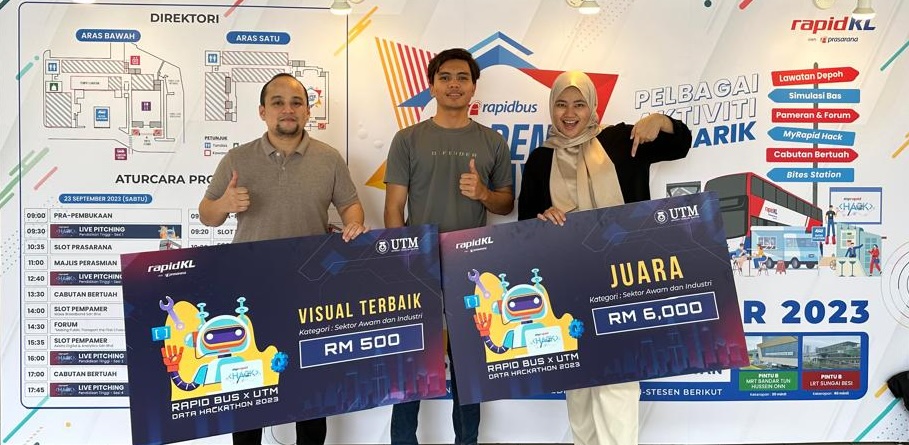 AGA Touch team at MyRapid Hackathon 2023